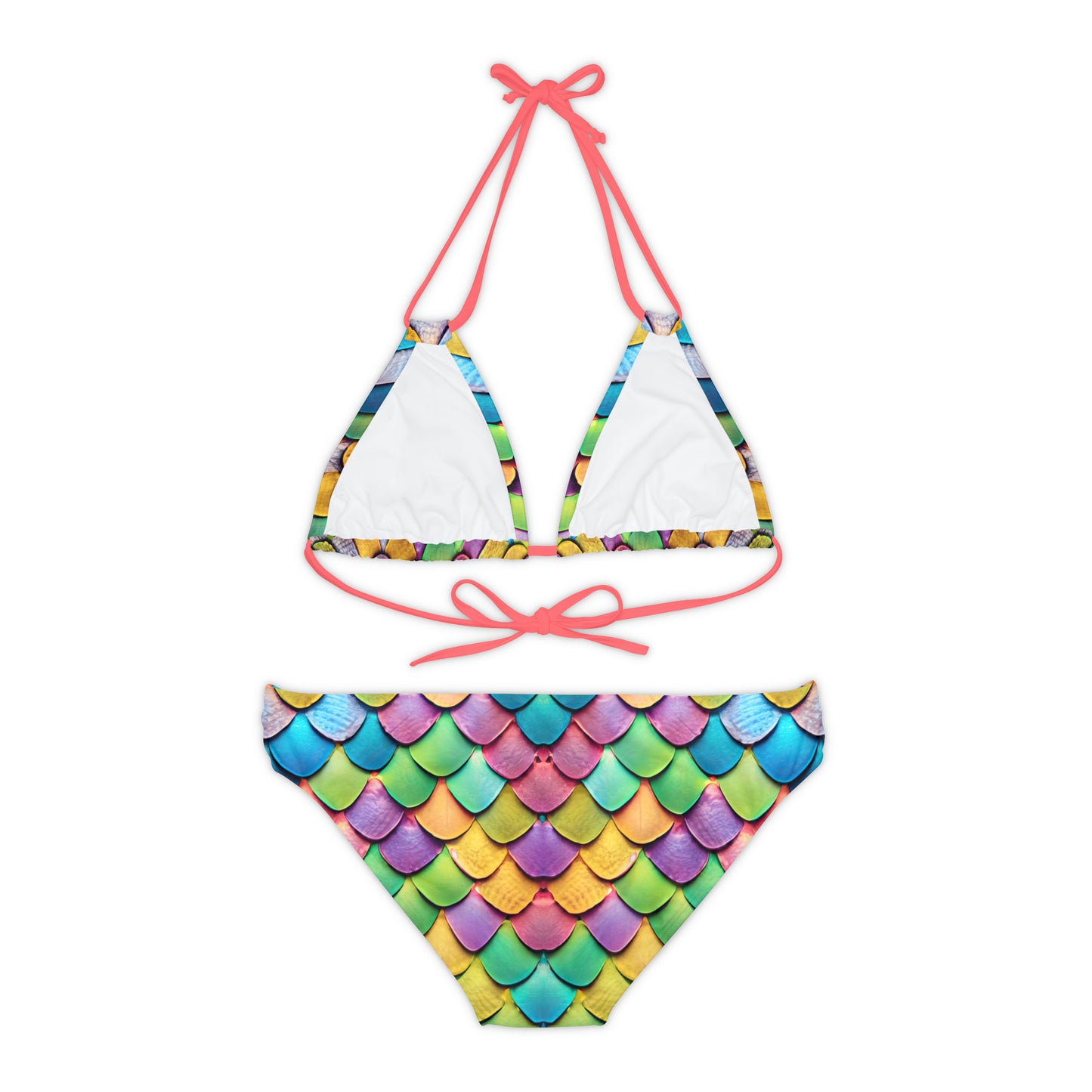 Mermaid Vibes Bikini Set - Dive into a Colorful Summer Adventure