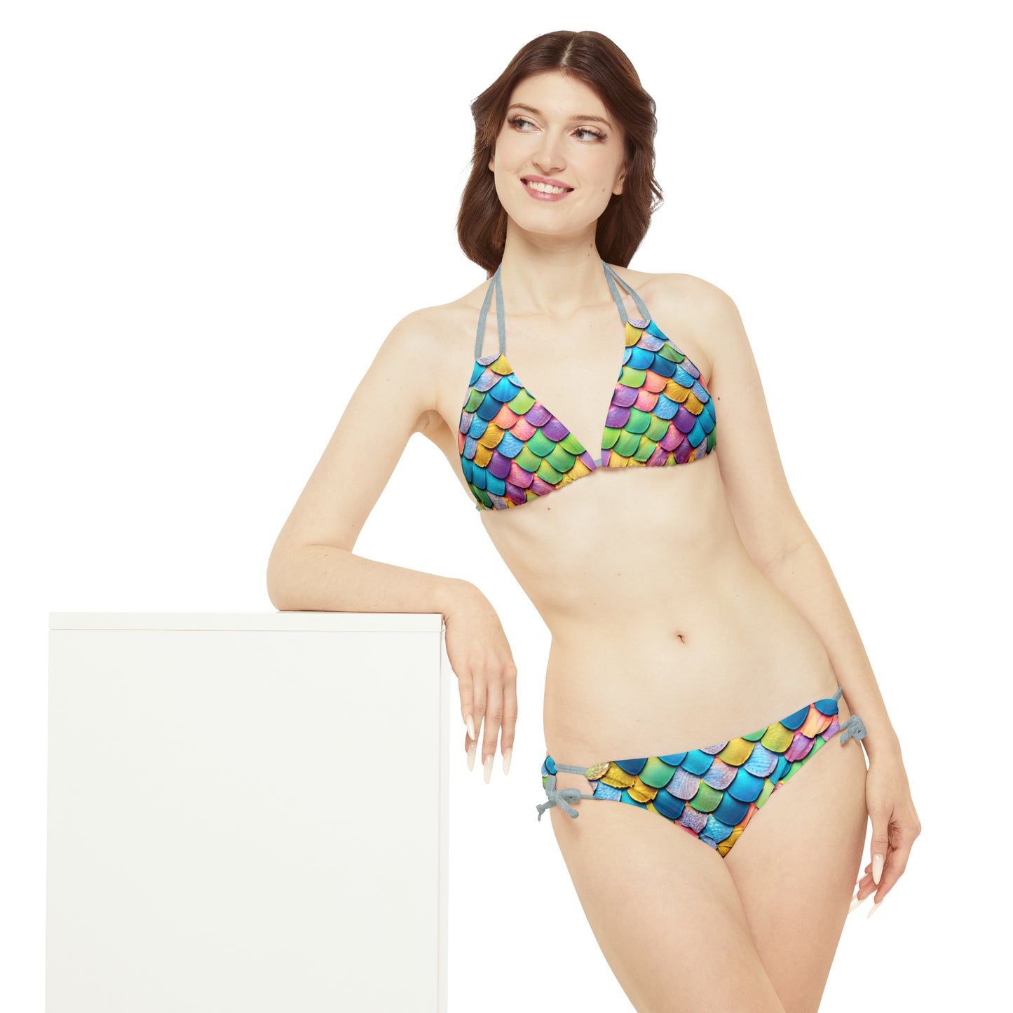 Mermaid Vibes Bikini Set - Dive into a Colorful Summer Adventure