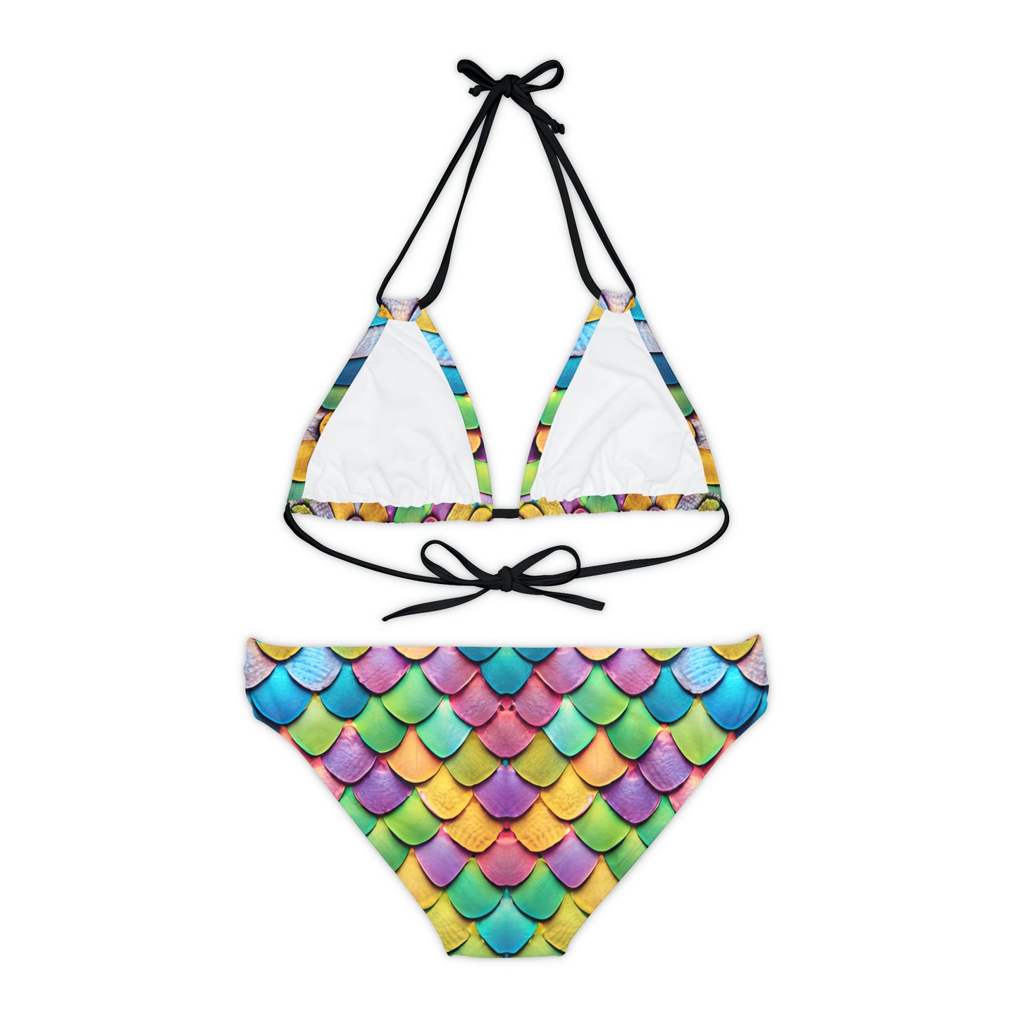 Mermaid Vibes Bikini Set - Dive into a Colorful Summer Adventure