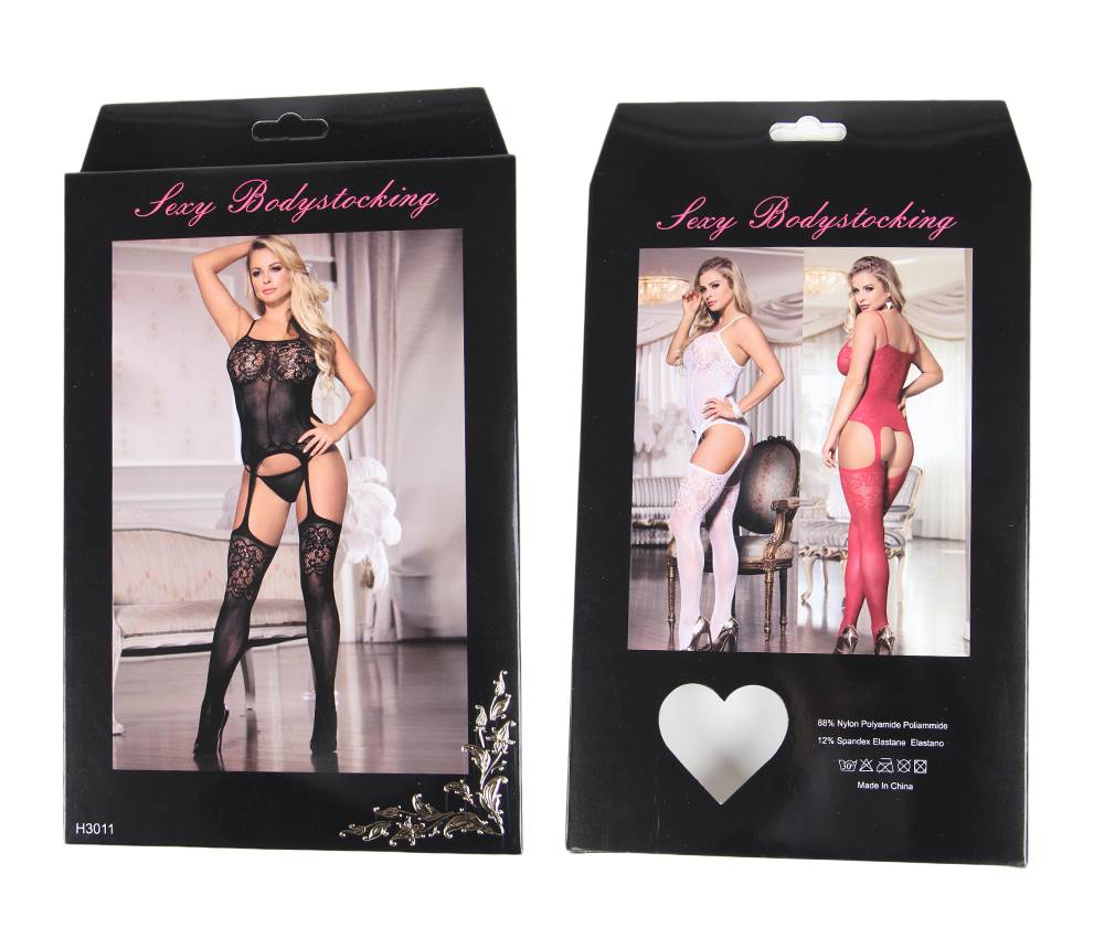 SeduxLuxe Foxy Suspender Style Crotchless Sheer Bodystocking: Unleash Your Seductive Side