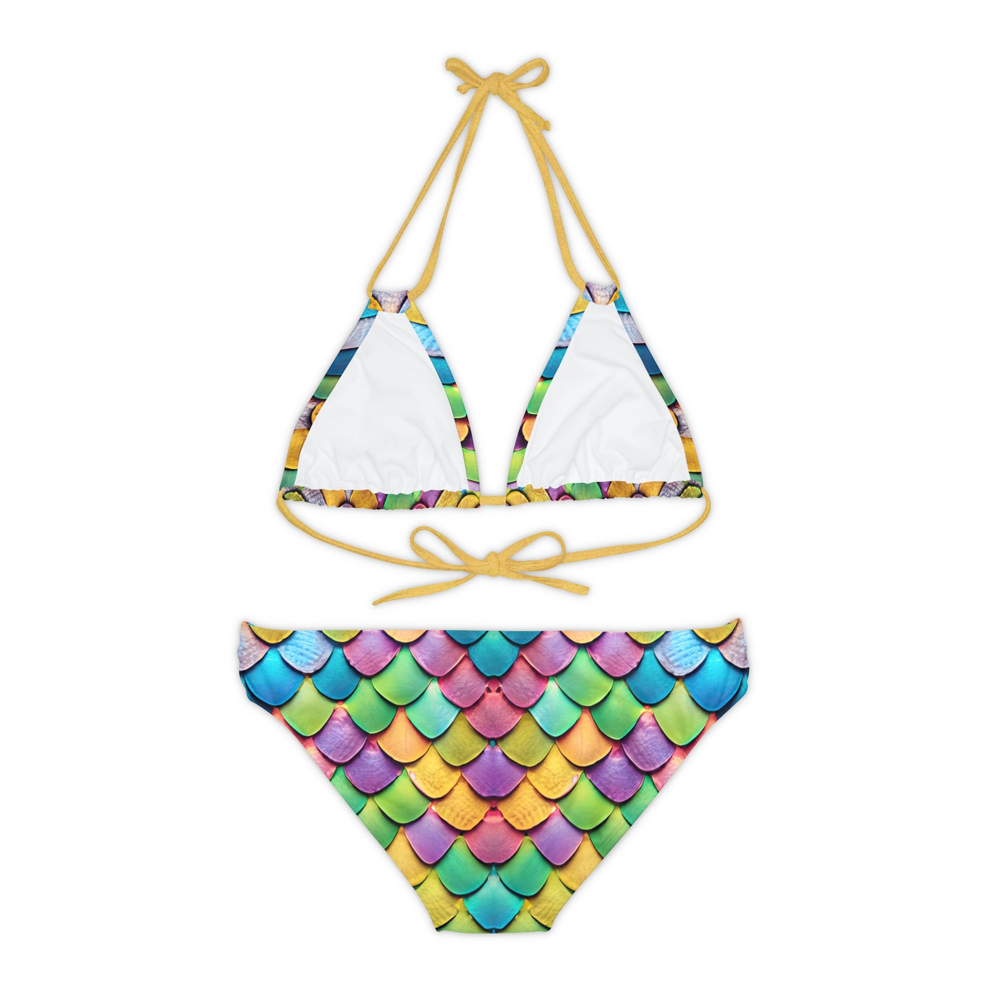 Mermaid Vibes Bikini Set - Dive into a Colorful Summer Adventure