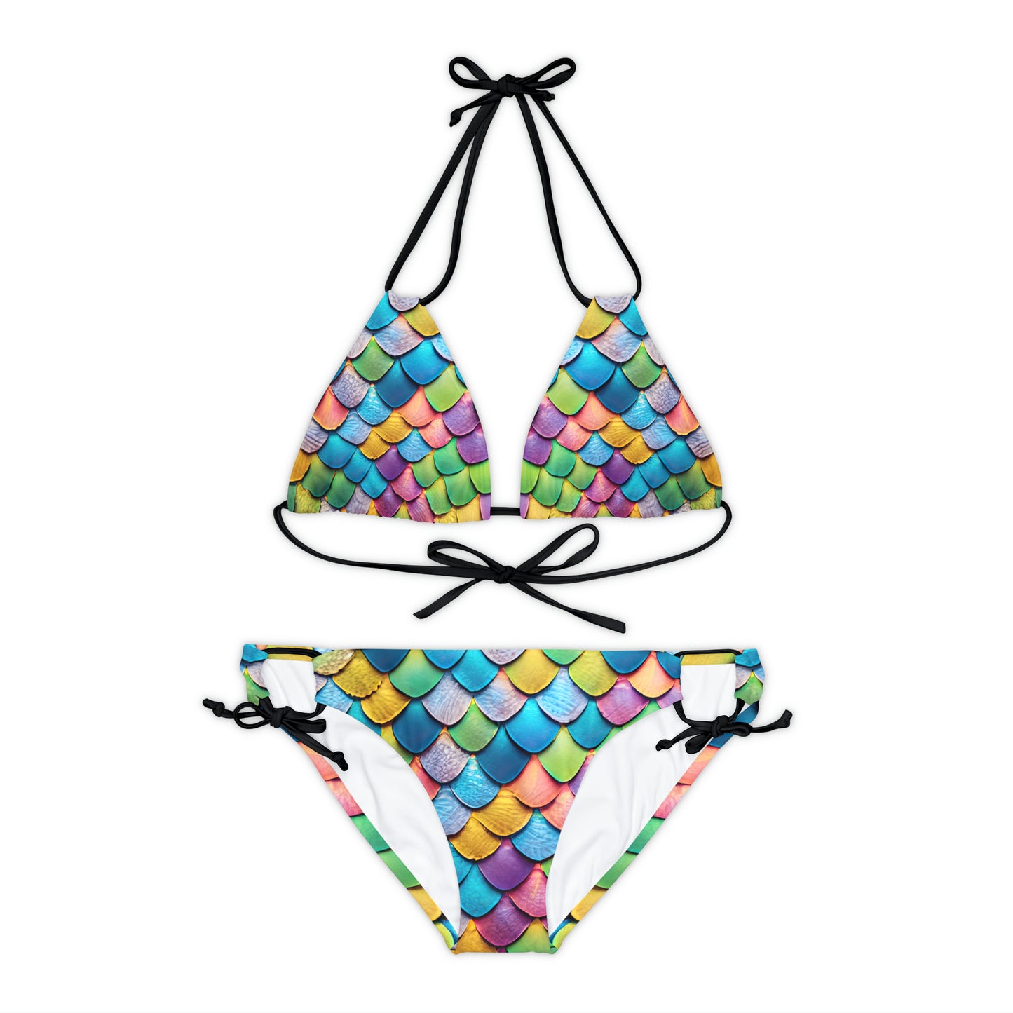 Mermaid Vibes Bikini Set - Dive into a Colorful Summer Adventure