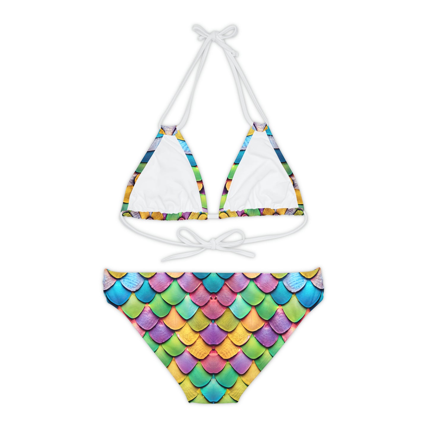 Mermaid Vibes Bikini Set - Dive into a Colorful Summer Adventure