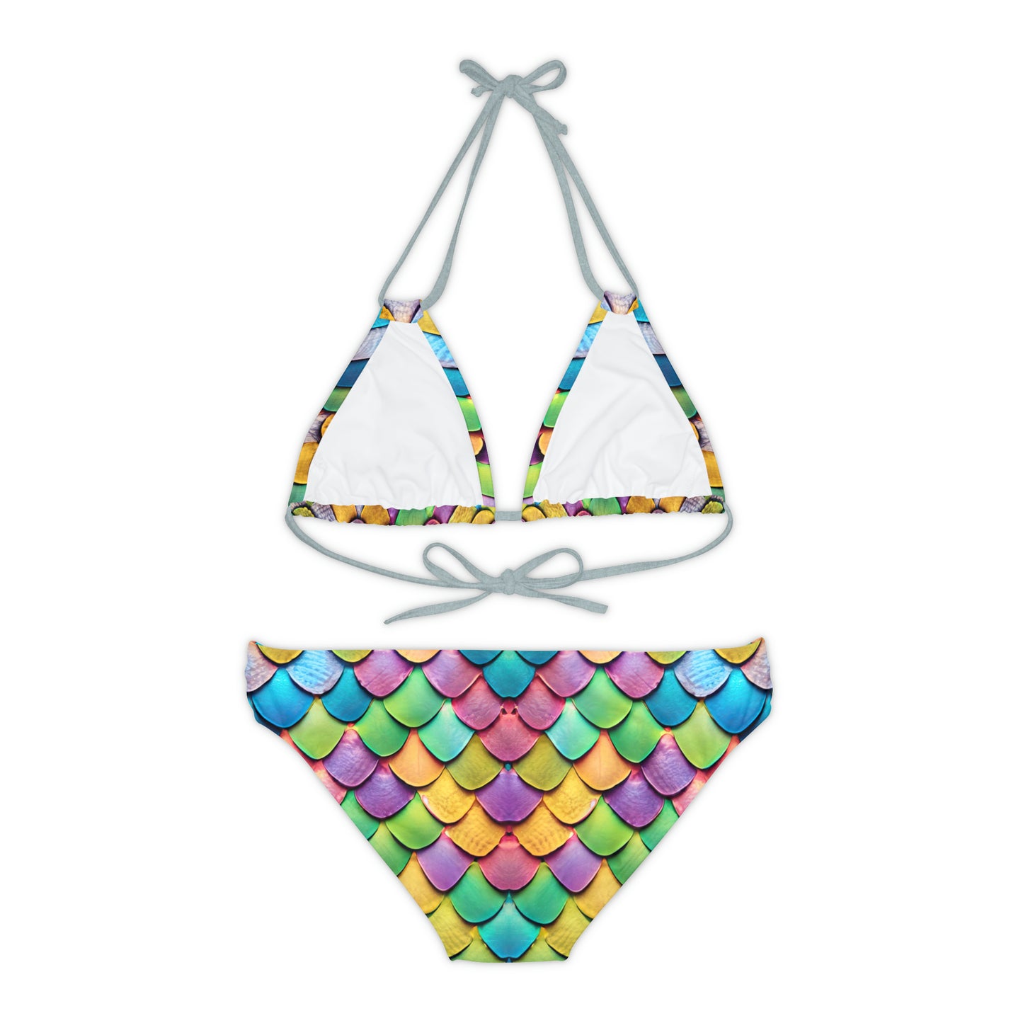 Mermaid Vibes Bikini Set - Dive into a Colorful Summer Adventure