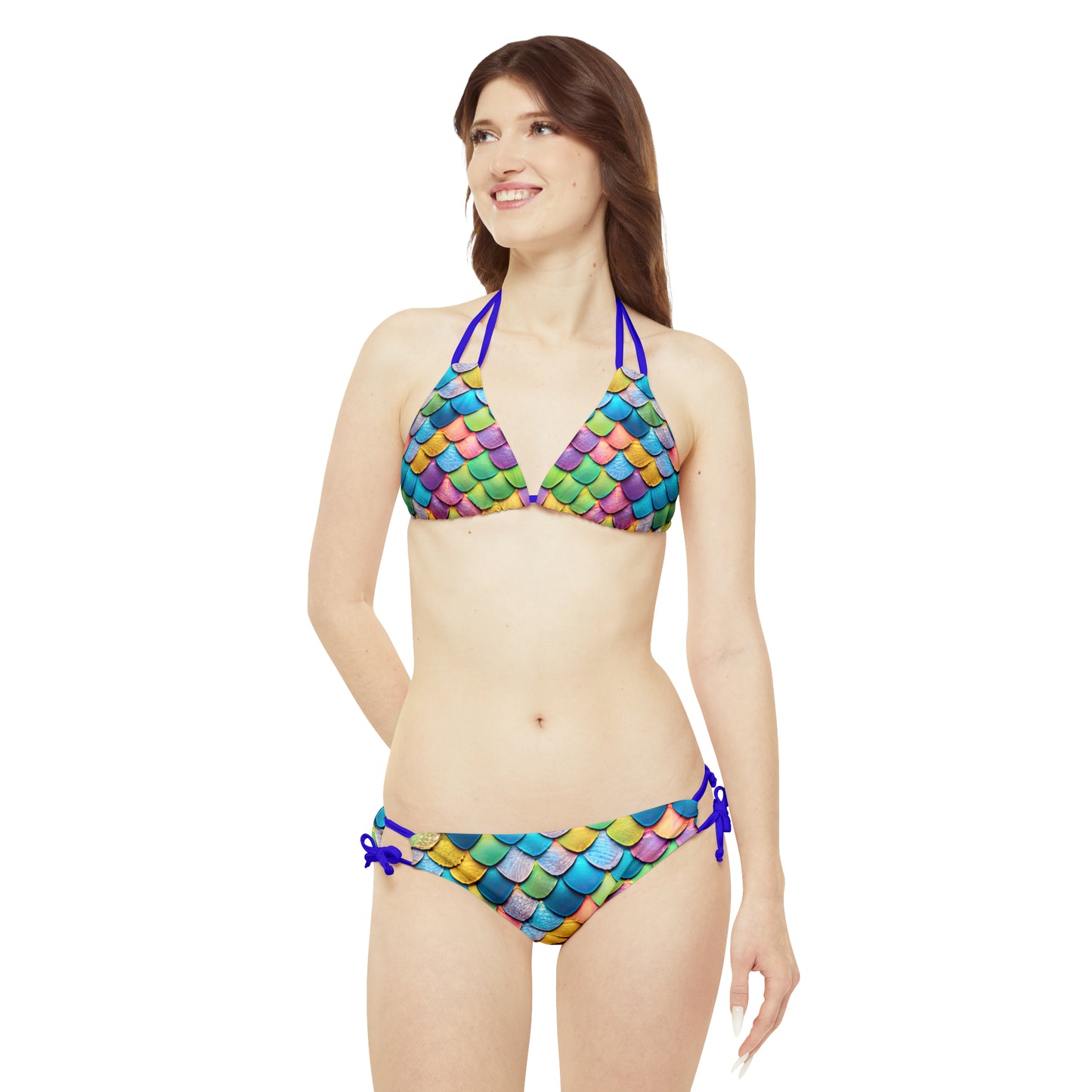 Mermaid Vibes Bikini Set - Dive into a Colorful Summer Adventure