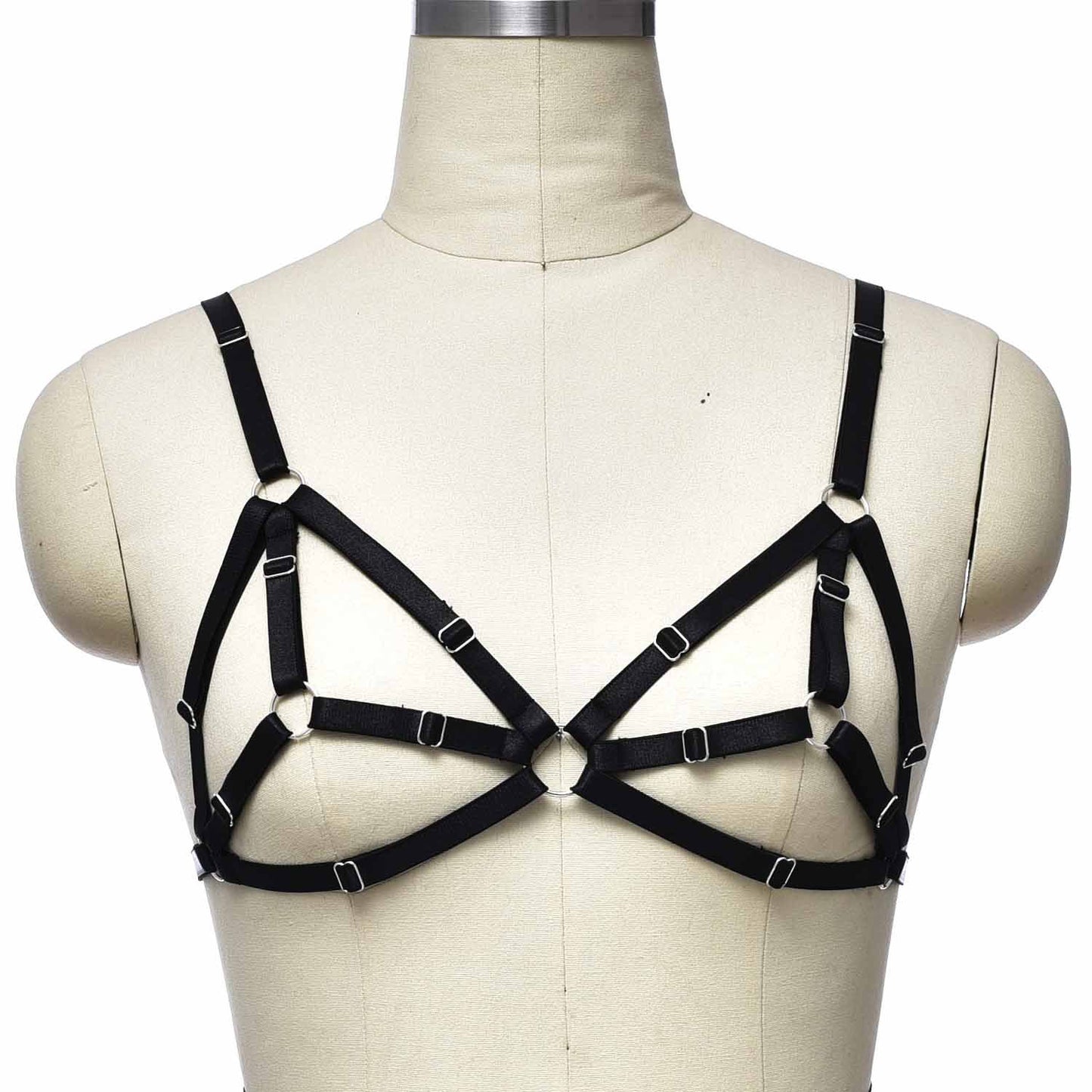 Seductive Strappy Harness Bra - Embrace Your Sensual Power