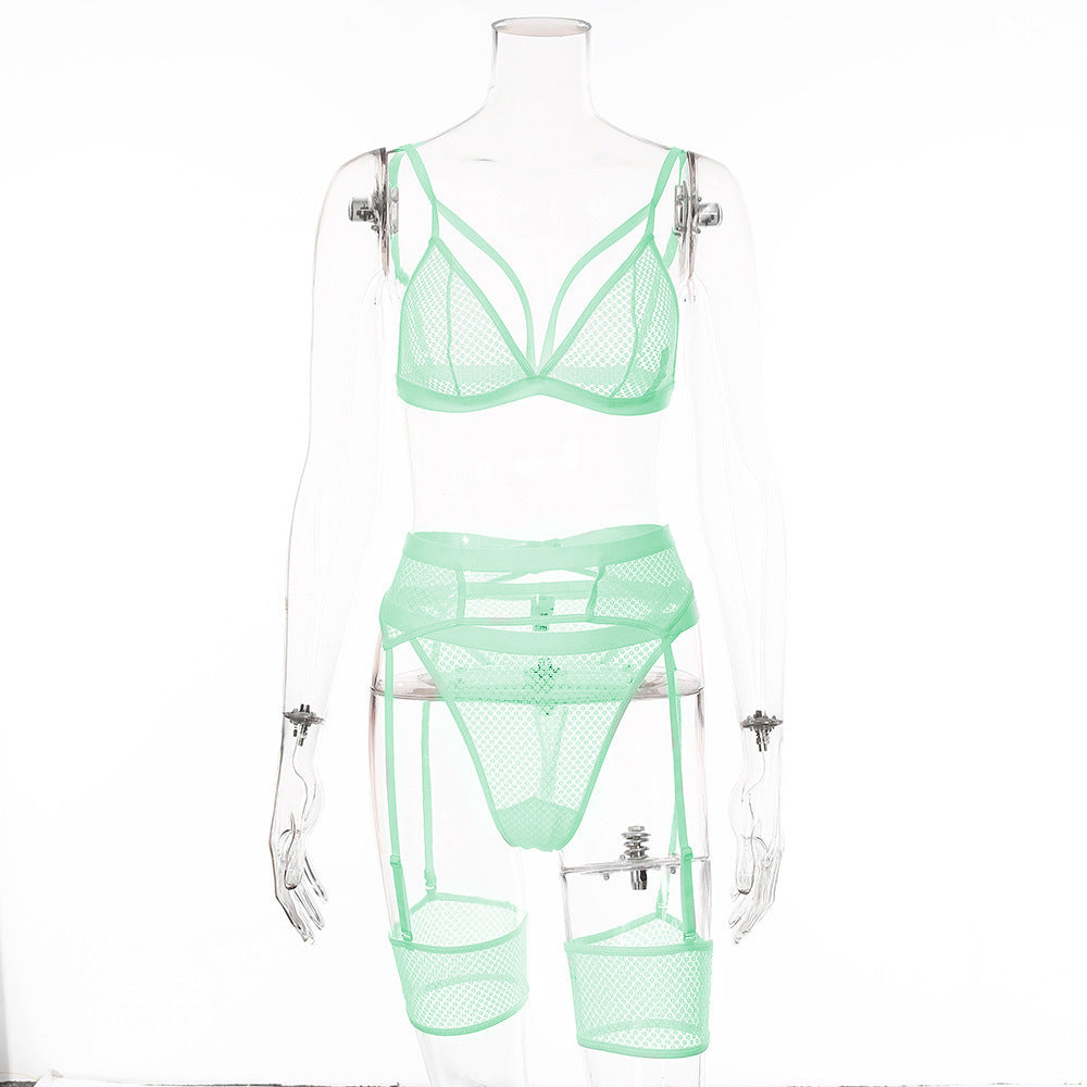 Sexy Five-Piece Set with Garter Holder