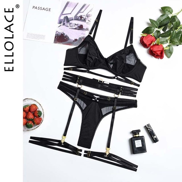 Ellolace Temptation Lace Lingerie Set