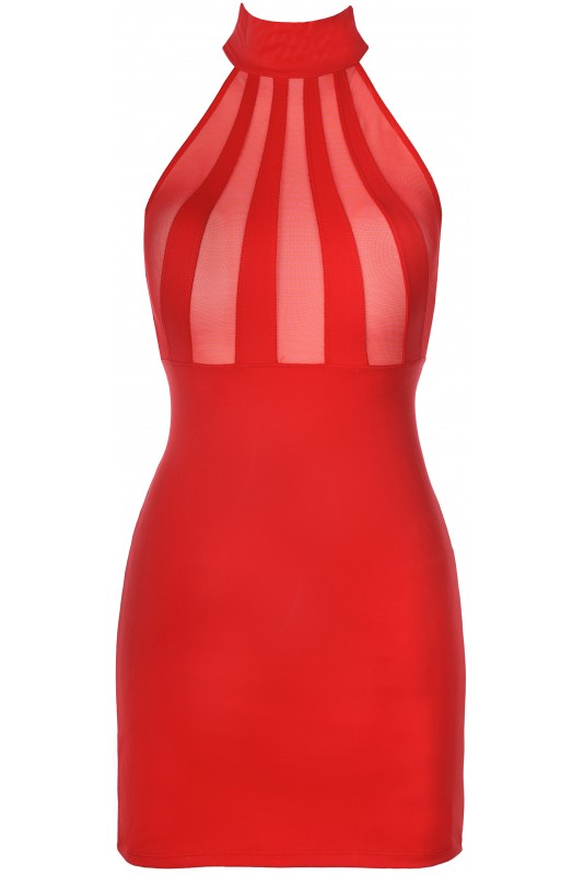 Axami Sexy Red Dress V-9139