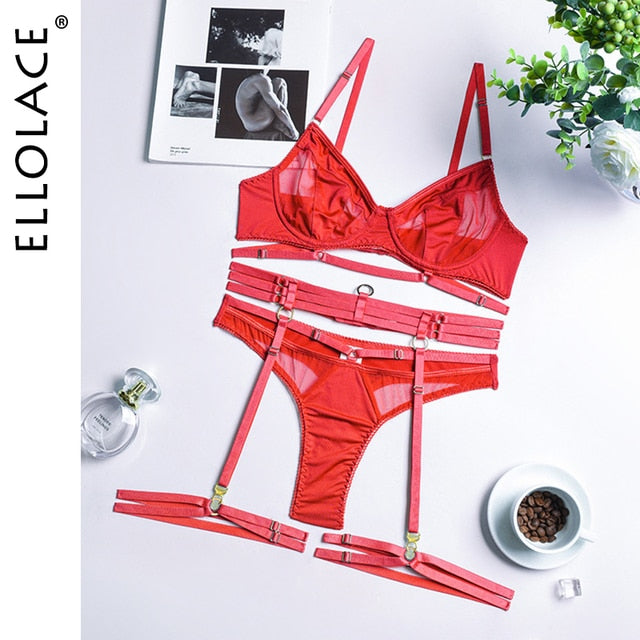 Ellolace Temptation Lace Lingerie Set