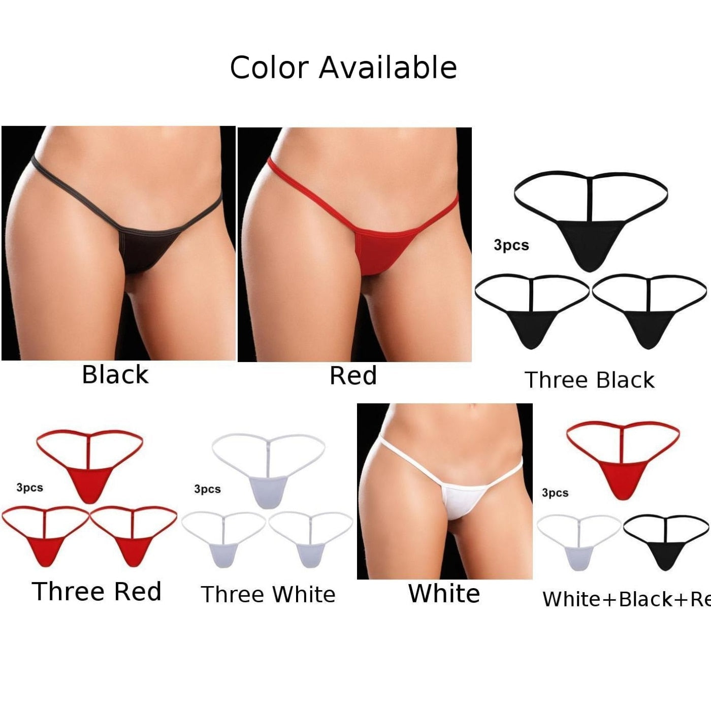 SeduxLuxe Mini G-string Sexy T-back Thong