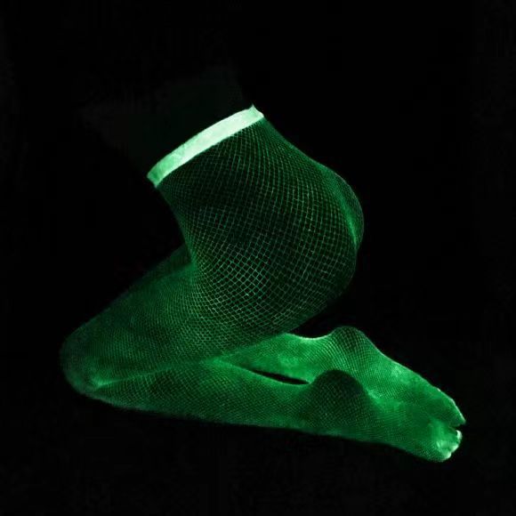 SeduxLuxe Luminous Fishnet Stockings - Glow in the Dark Pantyhose Leggings