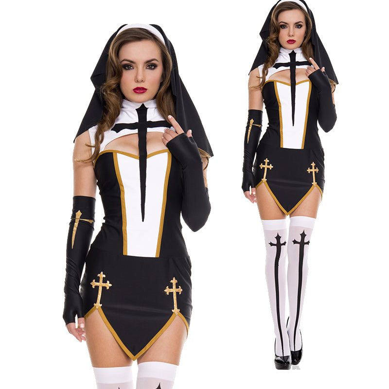 Sexy Nun Superior Costume