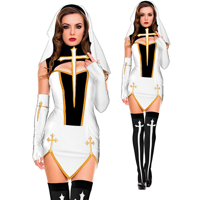 Sexy Nun Superior Costume