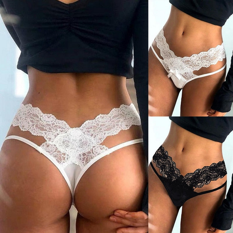 SeduxLuxe Low Cut Lace Thong